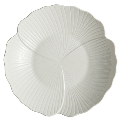 陶瓷牛扒盘圆形甜品餐盘寿司摆盘蛋糕托盘深盘沙拉盘餐厅饭店商用