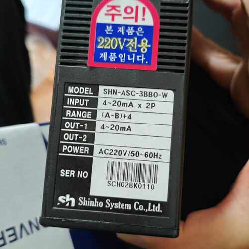 询价-SHINHO信号转换器型号SHNASC3BBOW