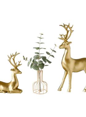 现代轻奢高档酒柜餐边柜摆件创意客厅办公室家居软装室内装饰品