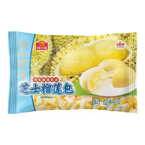 广州酒家芝士榴莲/培根包子早餐速冻营养早点家用广式奶酪包225g