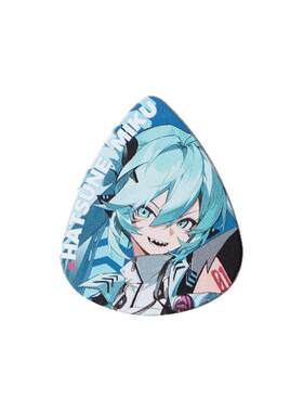 moeyu 初音未来吉他拨片激唱RAVE系列Miku二次元动漫周边正版摆件
