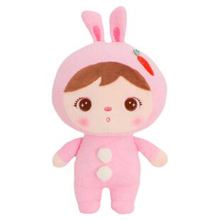 metoo咪兔Q版吉宝娃娃毛绒玩具可爱卡通布娃娃公仔玩偶儿童玩具