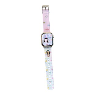 适用苹果手表iwatch10/s11表带新款可爱小玉TUP硅胶applewatch98