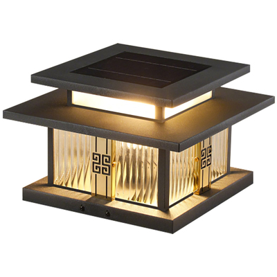 太阳能柱头灯门柱2025新款院子灯