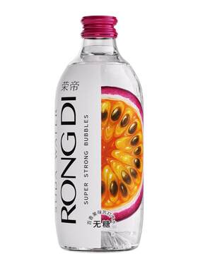 荣帝百香果苏打气泡水325ml*24瓶