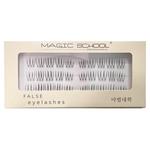 魔法学院韩国女团U型分段黑梗手工假睫毛自然根根分明反复使用