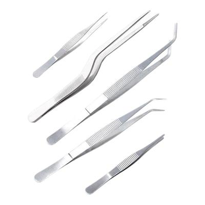 精玻不锈钢镊子防滑夹头304材质