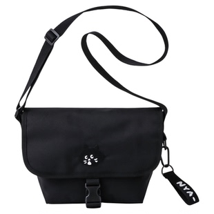 日本杂志惊讶猫邮差包潮猫咪港风斜挎包女森系小包2020新款单肩包