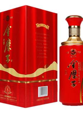 宁夏白酒52度金糜子8号陈酿酒500ml*6瓶纯粮酒浓香型白酒婚宴喜酒