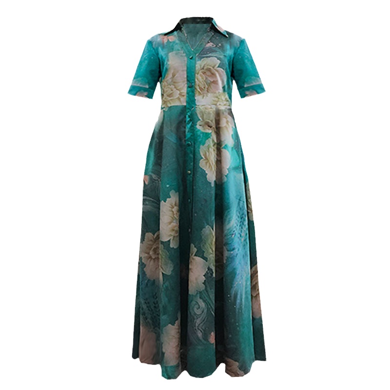 服装裁剪女V型衬衣领连衣裙纸样A字裙样板打版高端定制接来料加工