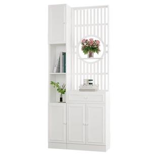 简约现代玄关柜鞋柜一体隔断门厅装饰柜子进门间厅柜屏风双面装饰