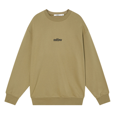 美特斯邦威宽松休闲圆领卫衣