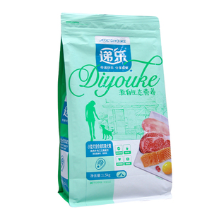 迪尤克递乐狗粮犬通用宠物幼犬粮幼年减成年犬装大脂包型小烘焙肥