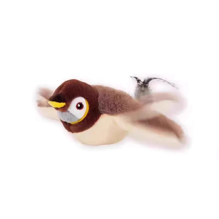 抖抖鸟猫玩具鸟叫声仿真小鸟猫咪狩猎玩具自嗨解闷神器电动逗猫棒