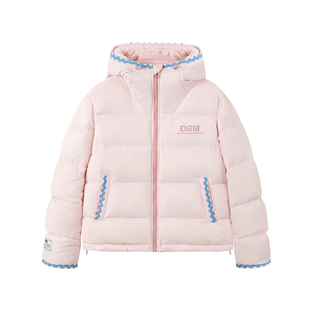 【双层防风帽】DONSMOKE机能贝壳绣90鸭绒连帽羽绒服DSM连帽外套