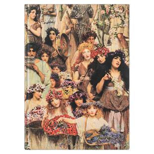 paperblanks佩兰克手账本手帐本高颜值笔记本本子复古记事本日记本文艺精致学生文具劳伦斯阿尔玛塔德玛春天