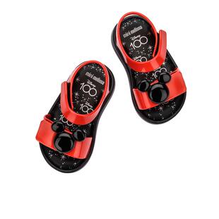 Melissa梅丽莎秋季款儿童小童童鞋露趾外穿休闲凉鞋35752