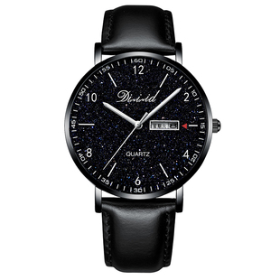 满天星高考专用初中手表男款学生高中青少年中考机械防水石英男生