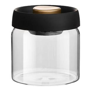 宝选食品级咖啡豆保存罐真空玻璃密封罐储存专用咖啡粉茶叶储物瓶