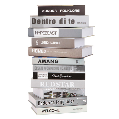 冷色系黑白灰摆场电视柜仿真书