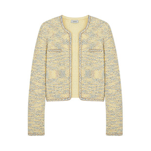 董璇同款 CRUSH Collection早秋花呢小香风外套气质上衣夹克女