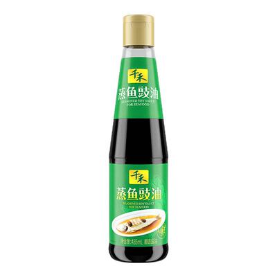 千禾蒸鱼豉油435ml*1瓶酿造酱油