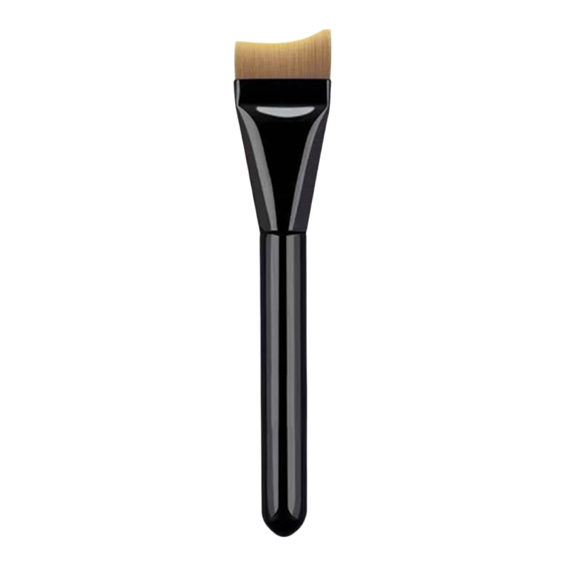 月牙粉底刷弧形扁头超薄底妆刷不吃粉无痕粉底液刷子鱼尾化妆刷