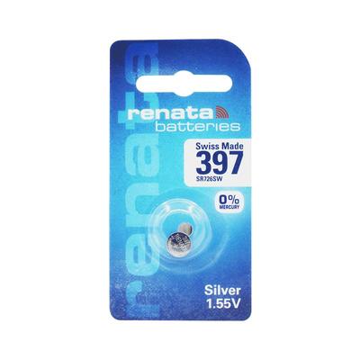 瑞士Renata纽扣电池SR726SW 397 D396进口石英手表氧化银电子