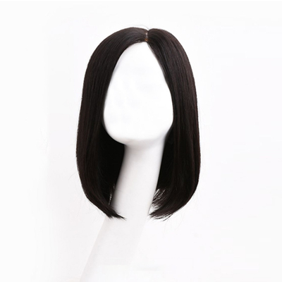 瑞贝卡假发全真人发中长直发