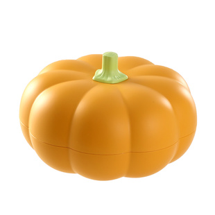 新款家用双层南瓜果盒零食分格多功能新年果盘收纳客厅瓜子干果盘