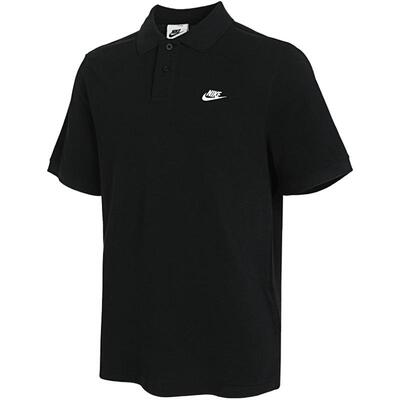 滔搏NIKE耐克男子CLUB SS POLO衫 翻领纽扣短袖运动T恤FN3895-010