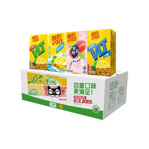 维他奶柠檬茶果味组合装整箱饮品
