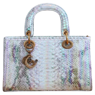 CallmeKitten高级感鳄鱼纹戴妃包