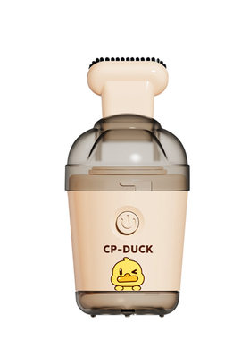 黄鸭迷你桌面吸尘器USB充电