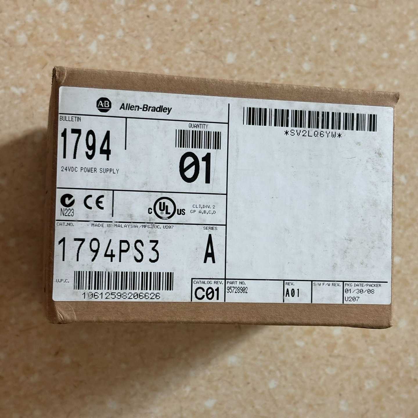 全新原装正品1794PS3AllenBradley议价