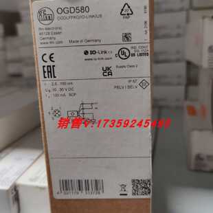议价IFM OGD580 OGD586 OGD592 OGH580 OGP281 易福门 全新原装正