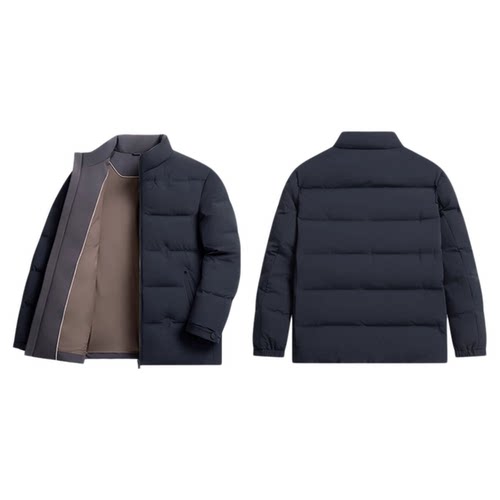 【五防】杉杉官方羽绒服男款冬季2025新款立领保暖夹克加厚外套