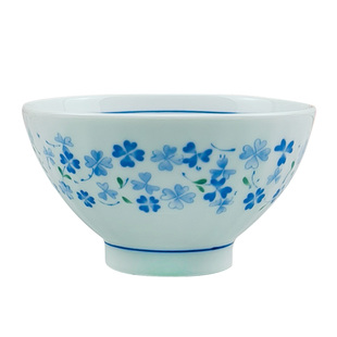 特别漂亮的碗家用2026新款高颜值5吃饭的碗6寸米饭碗高温瓷釉下彩