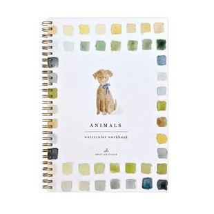 Watercolor Workbooks水彩练习册学习画册水彩本艺术绘画练习册