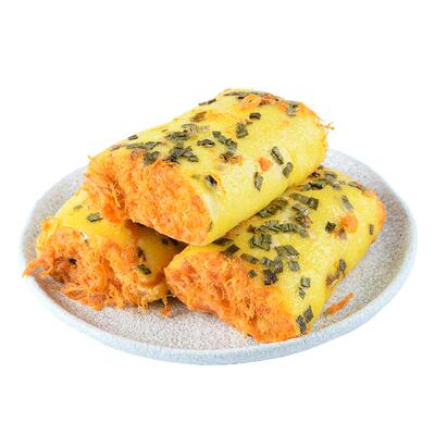 央妈热推【0添加】香葱肉松面包