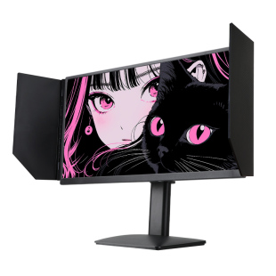 电脑显示器遮光板屏幕挡光板罩AOC华硕HKCsancKTC三星ROG卓威通用