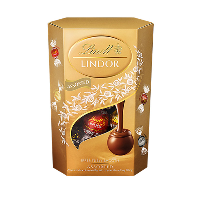 LINDT瑞士莲软心草莓巧克力抹茶
