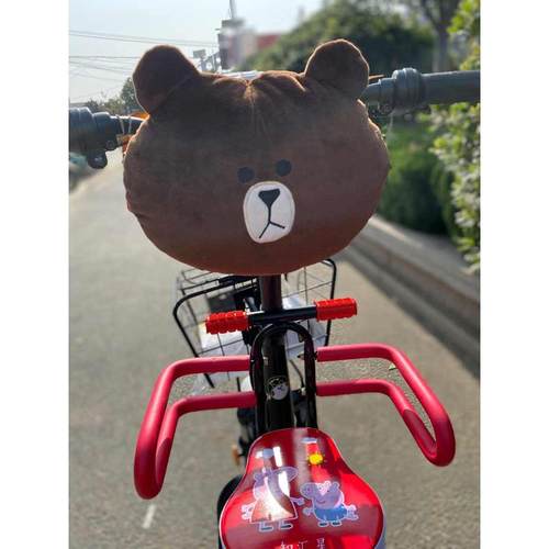 儿童前置座椅踏板电摩前置座椅卡通防撞头防撞包防撞垫宝宝抱枕