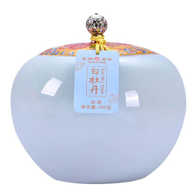 买1发2 天福茗茶白牡丹福鼎茶叶特级白茶400g 2年原料