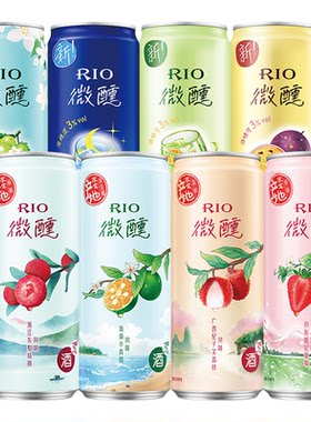 RIO预调鸡尾酒微醺330ml*8罐