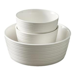 碗家用2025新款米饭碗陶瓷吃饭碗日式汤碗大号面条碗白色小碗餐具