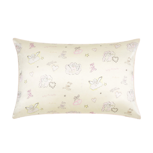 SILKY MIRACLE情人节Lovers小天使真丝枕套双面100%桑蚕丝枕头套