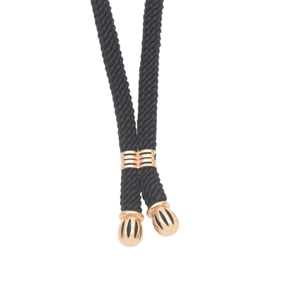 18k金可拆卸尾帽珠宝DIY配件