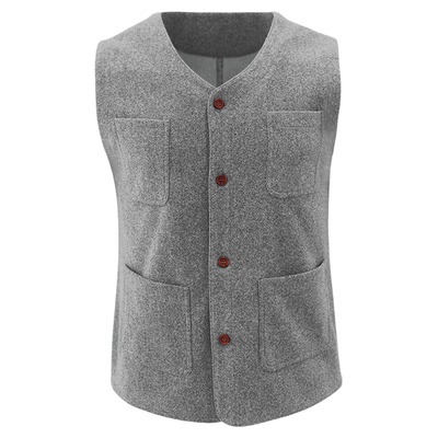 复古猎装英伦风男士休闲马甲坎肩