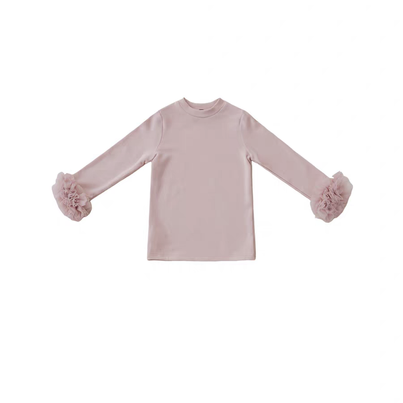 女童粉色网纱蛋糕蓬蓬裙亮片礼服